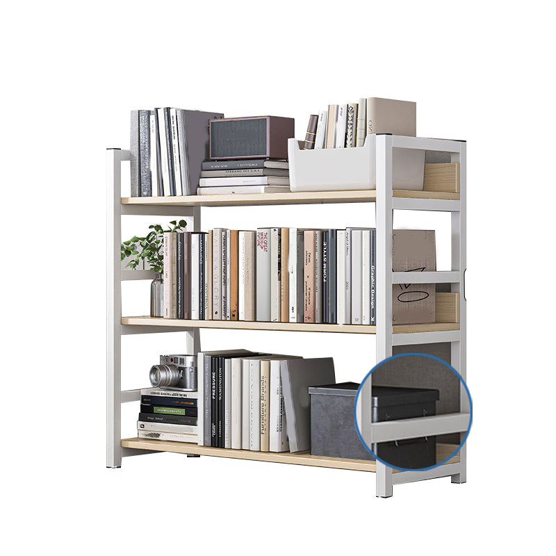 Industrielle vertikale Etagere -Bücherregal -Stahlrahmen -Holzregal -Buchhandel