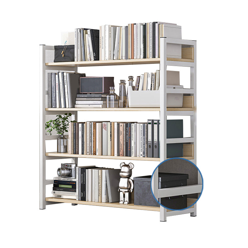 Industrielle vertikale Etagere -Bücherregal -Stahlrahmen -Holzregal -Buchhandel