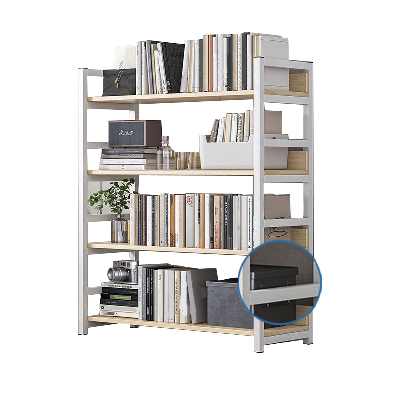 Industrielle vertikale Etagere -Bücherregal -Stahlrahmen -Holzregal -Buchhandel