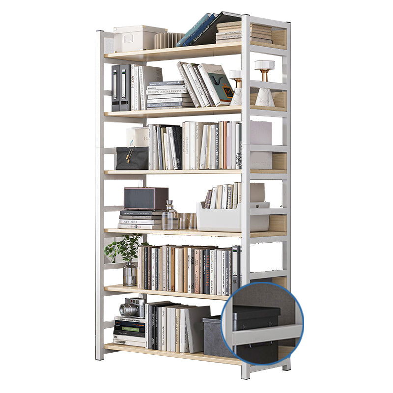 Industrielle vertikale Etagere -Bücherregal -Stahlrahmen -Holzregal -Buchhandel