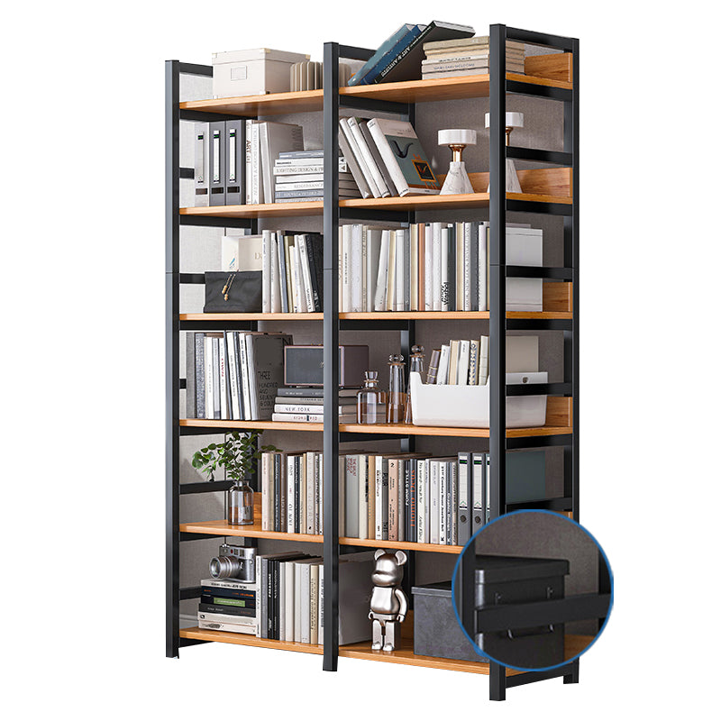 Industrielle vertikale Etagere -Bücherregal -Stahlrahmen -Holzregal -Buchhandel