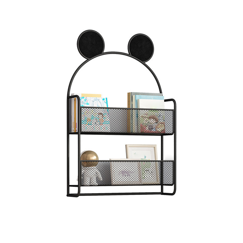 Libreria in stile glam a parete per la casa per l'ufficio e la sala da studio