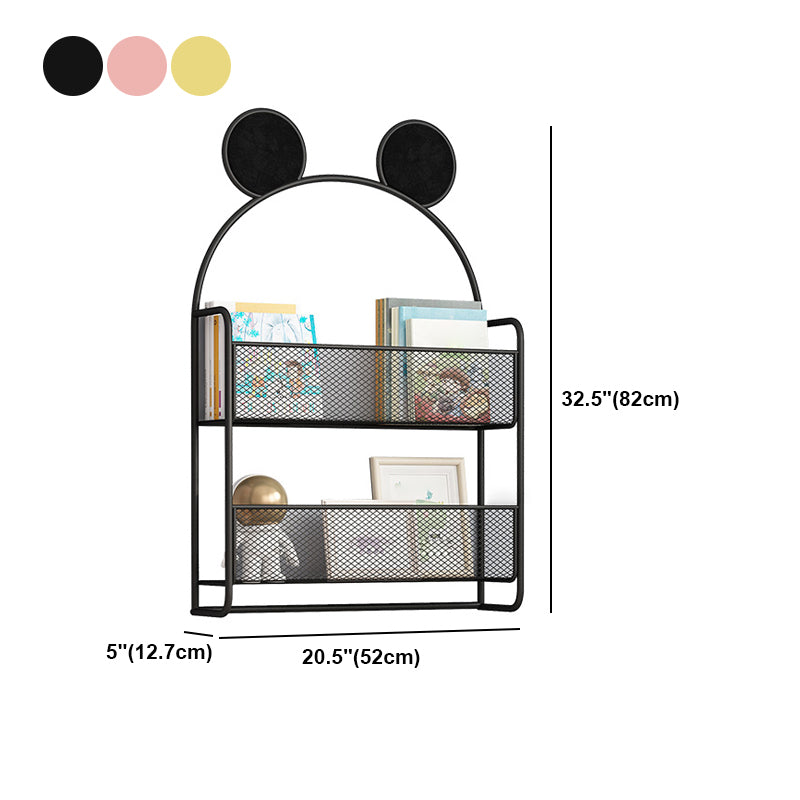 Libreria in stile glam a parete per la casa per l'ufficio e la sala da studio