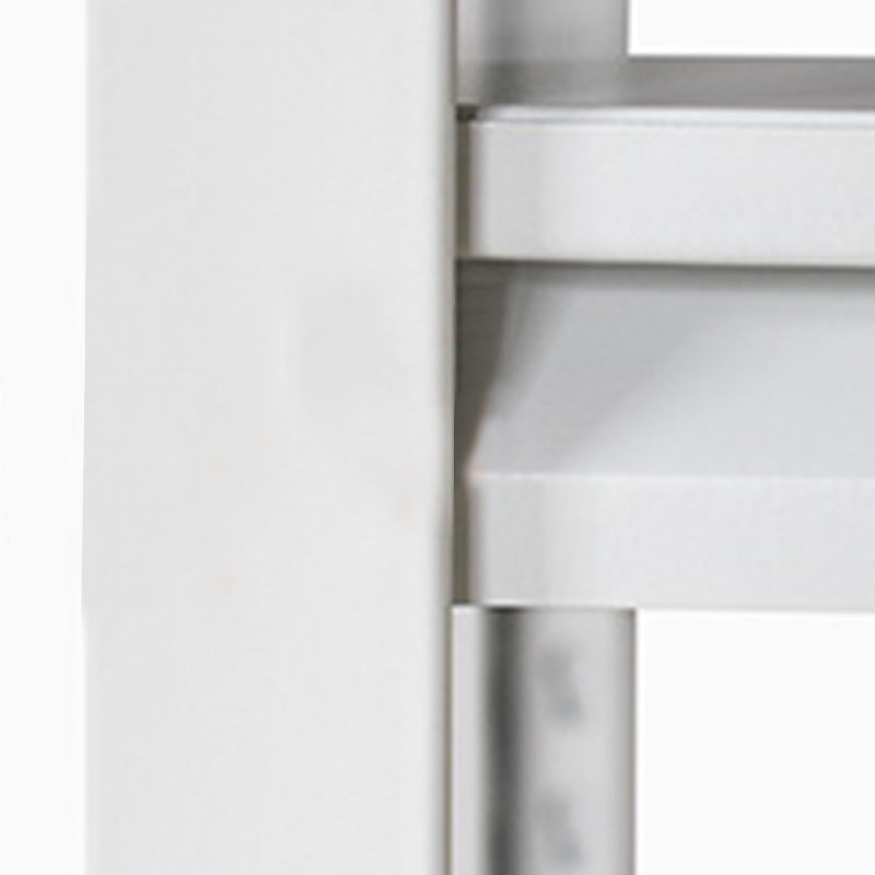 Libreria etagere industriale in acciaio libreria verticale bianca e nera per la casa