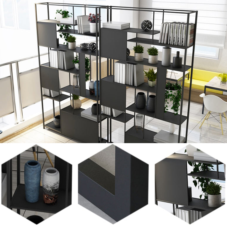 Metall Industrial ETagere Buchhandlung vertikaler Eisen offenes Buchhandel für Büro