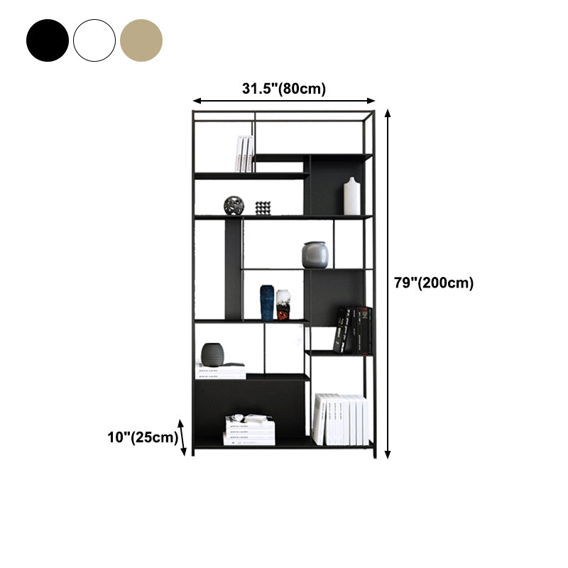 Metall Industrial ETagere Buchhandlung vertikaler Eisen offenes Buchhandel für Büro
