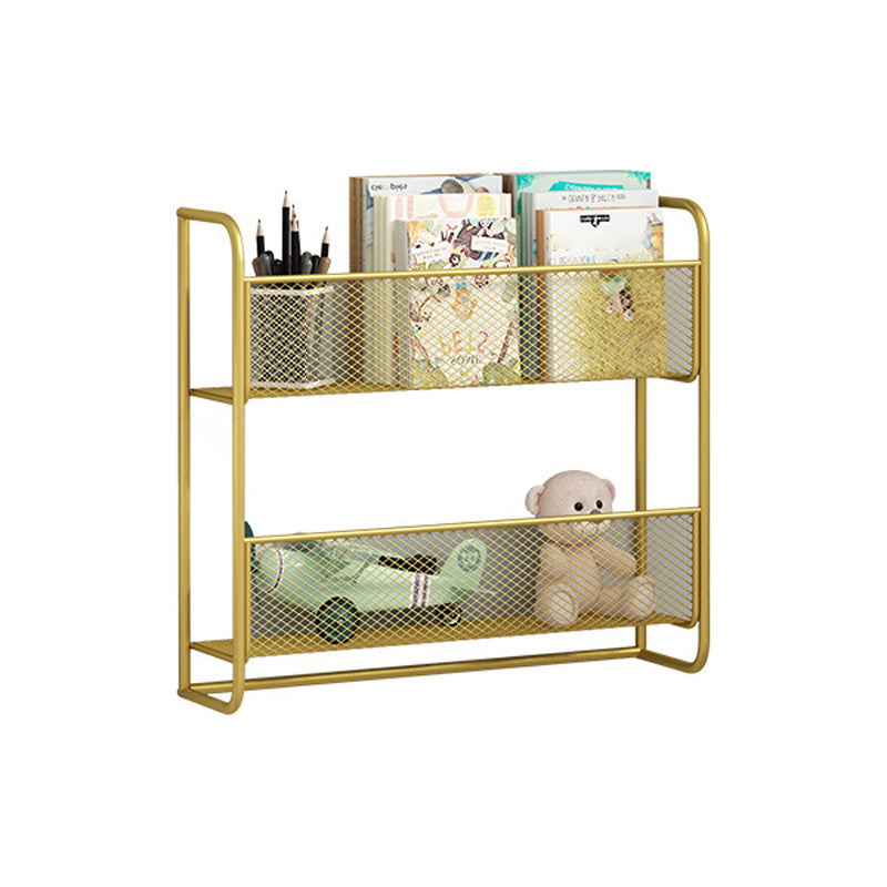 Wall Mounted Bookcase Scandinavian Style Bookshelf for Home Office Study Room