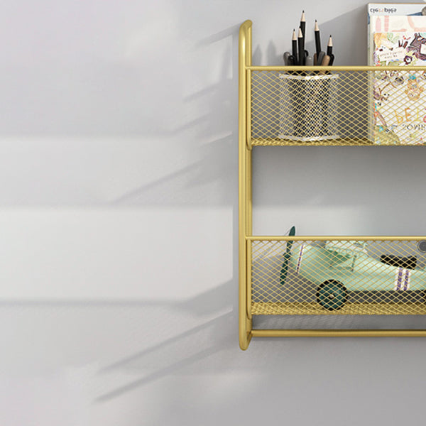 Wall Mounted Bookcase Scandinavian Style Bookshelf for Home Office Study Room