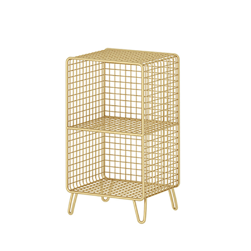 Libreria standard industriale di ferro chiuso libreria verticale per camera da letto