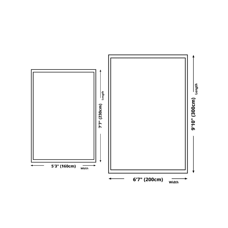 Beige Abstract Color Lump Rug Polyetser Modern Rug Stain Resistant Rug for Living Room