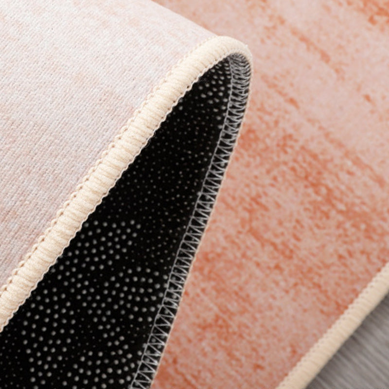 Tapis de gradient en polyester moderne gris tapis de support sans glissement pour décoration intérieure