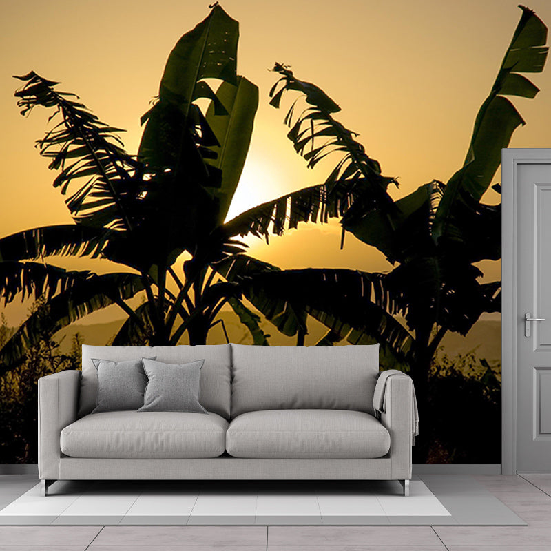 Modern Style Mural Wallpaper Tropical Landscape Environment Friendly Bedroom Wall Mural