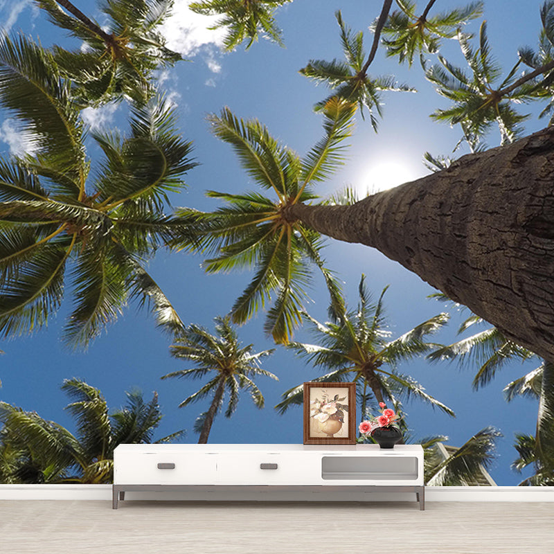 Photography Wall Mural Wallpaper Tropical Landscape Sitting Room Wall Mural