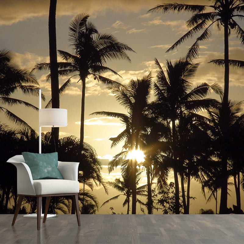 Photography Wall Mural Wallpaper Tropical Landscape Sitting Room Wall Mural