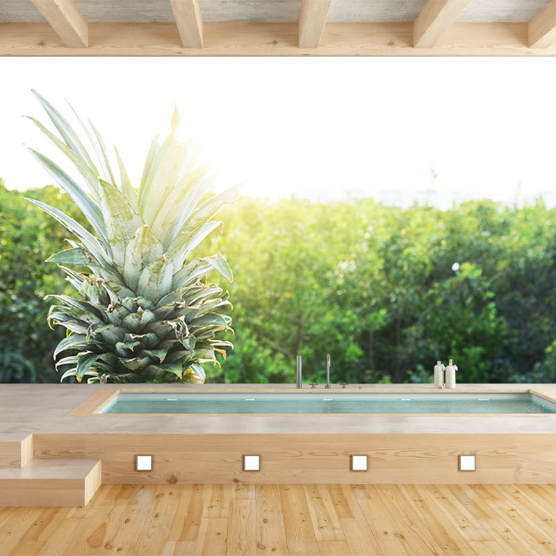 Photography Wall Mural Wallpaper Tropical Landscape Sitting Room Wall Mural