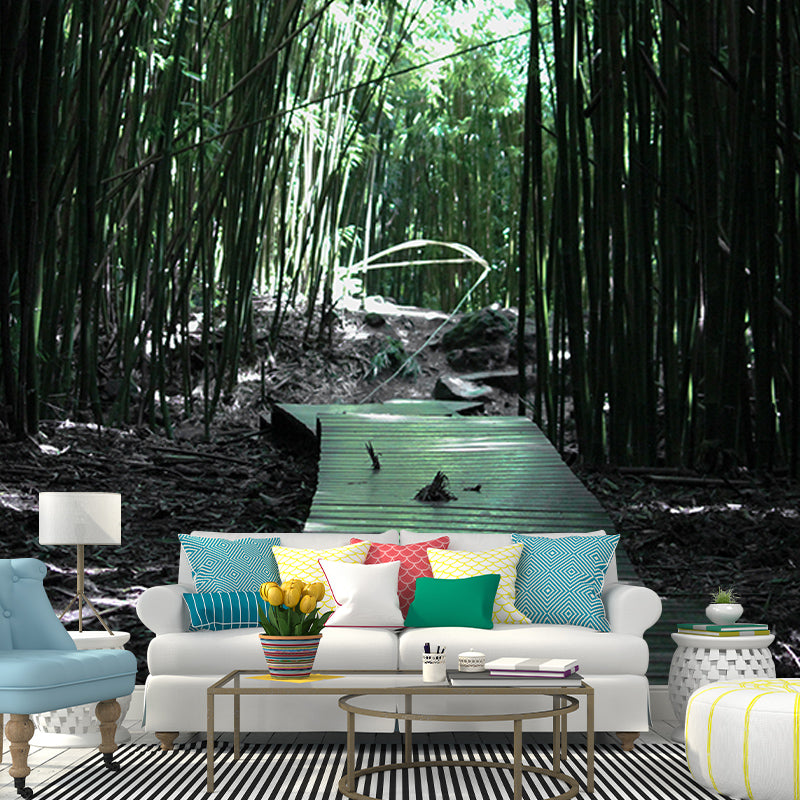 Modern Photography Mural Wallpaper Tropical Scenery Indoor Wall Mural