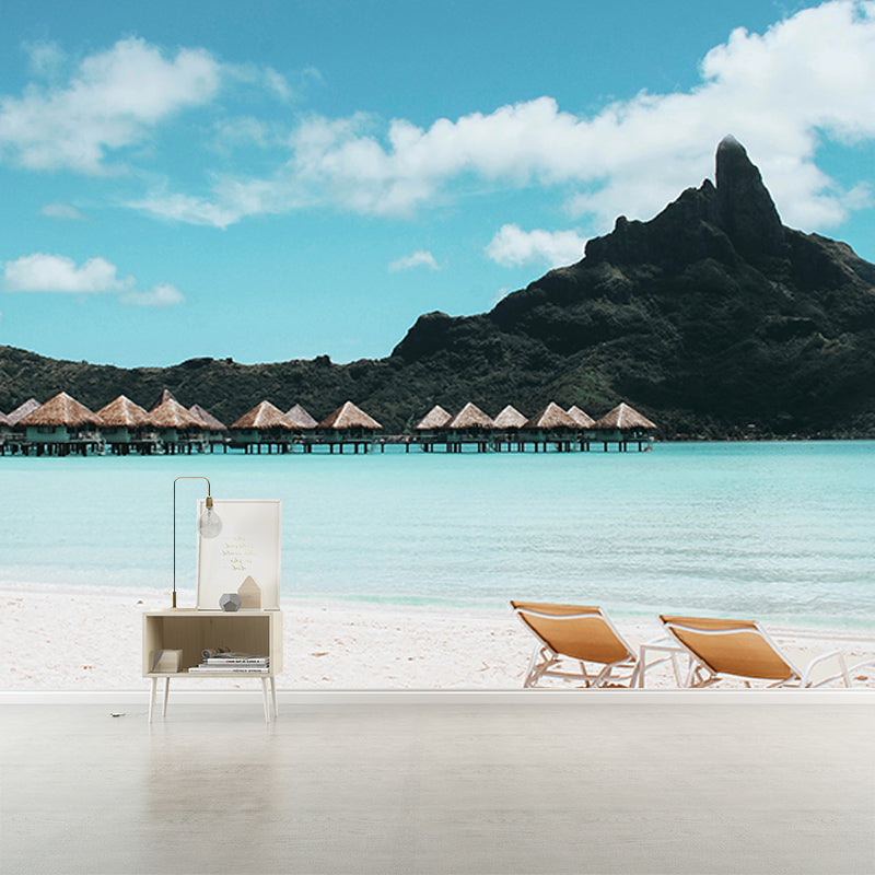 Environmental Photography Mural Wallpaper Tropical Scenery Indoor Wall Mural