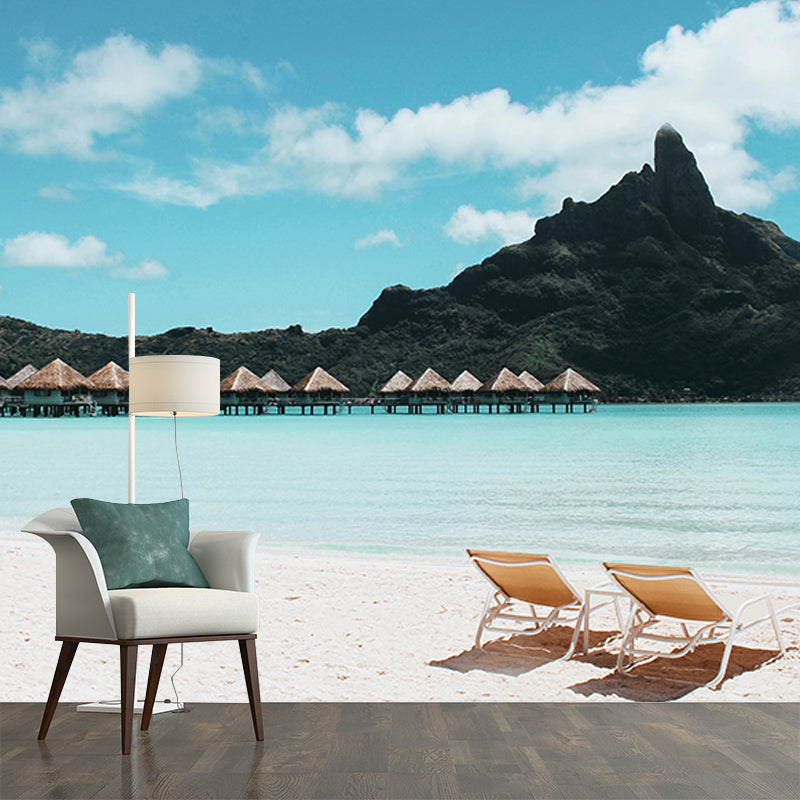 Environmental Photography Mural Wallpaper Tropical Scenery Indoor Wall Mural