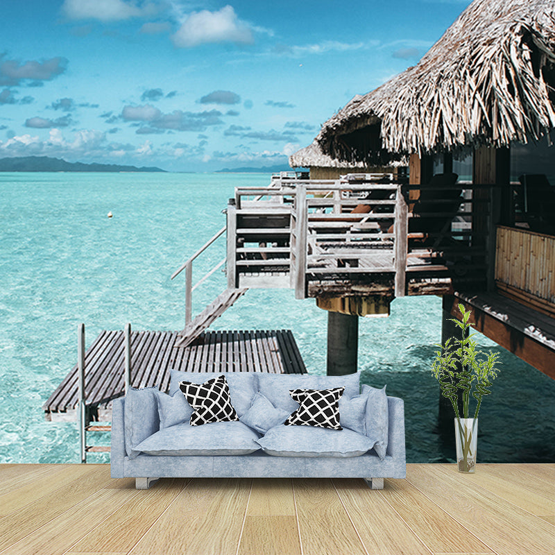 Photography Environment Friendly Mural Wallpaper Tropical Scenery Bedroom Wall Mural