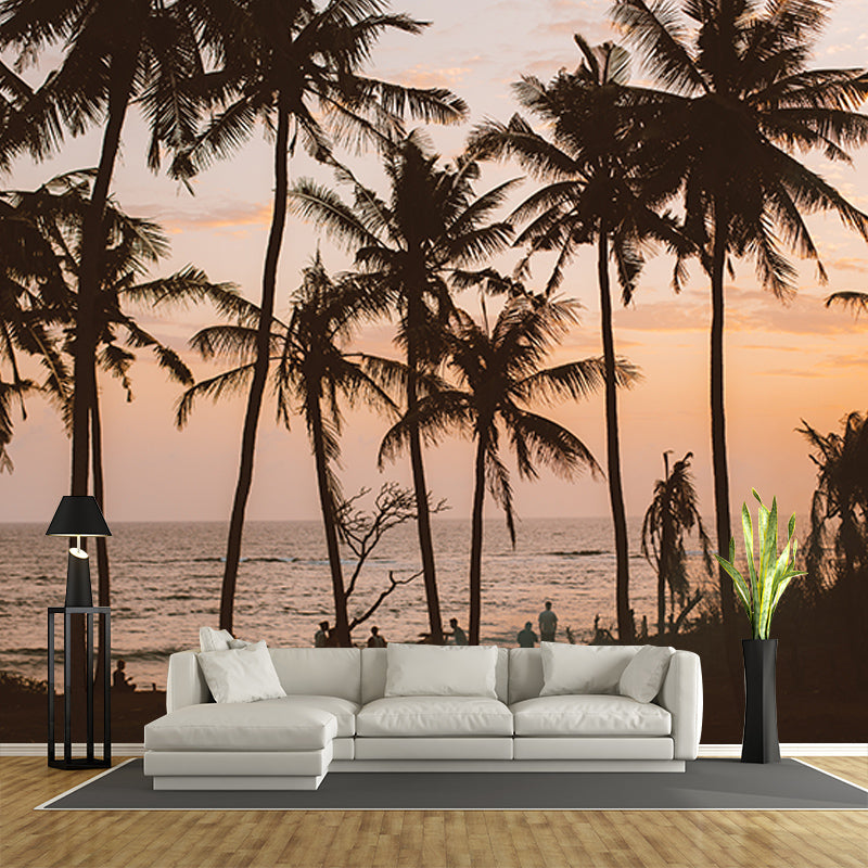 Photography Stain Resistant Wallpaper Tropical Scenery Living Room Wall Mural