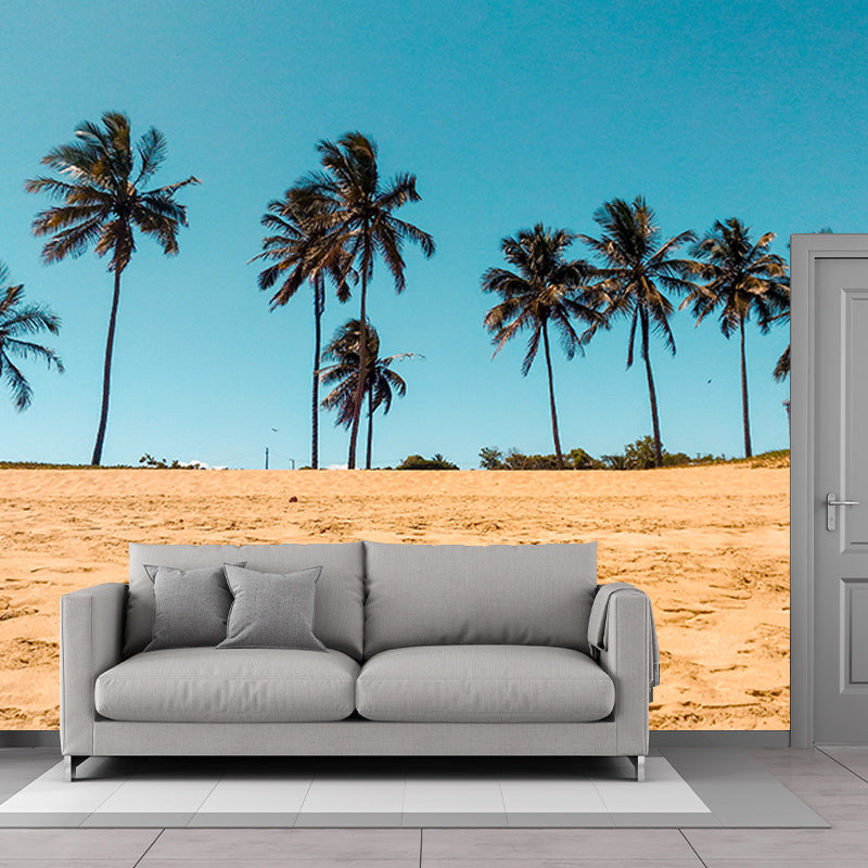 Photography Stain Resistant Wallpaper Tropical Scenery Living Room Wall Mural
