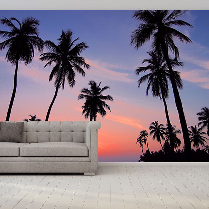Photography Stain Resistant Wallpaper Tropical Scenery Living Room Wall Mural