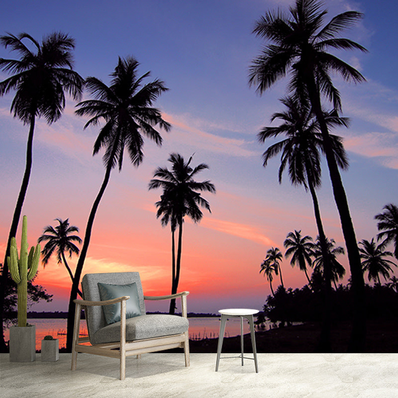 Photography Stain Resistant Wallpaper Tropical Scenery Living Room Wall Mural