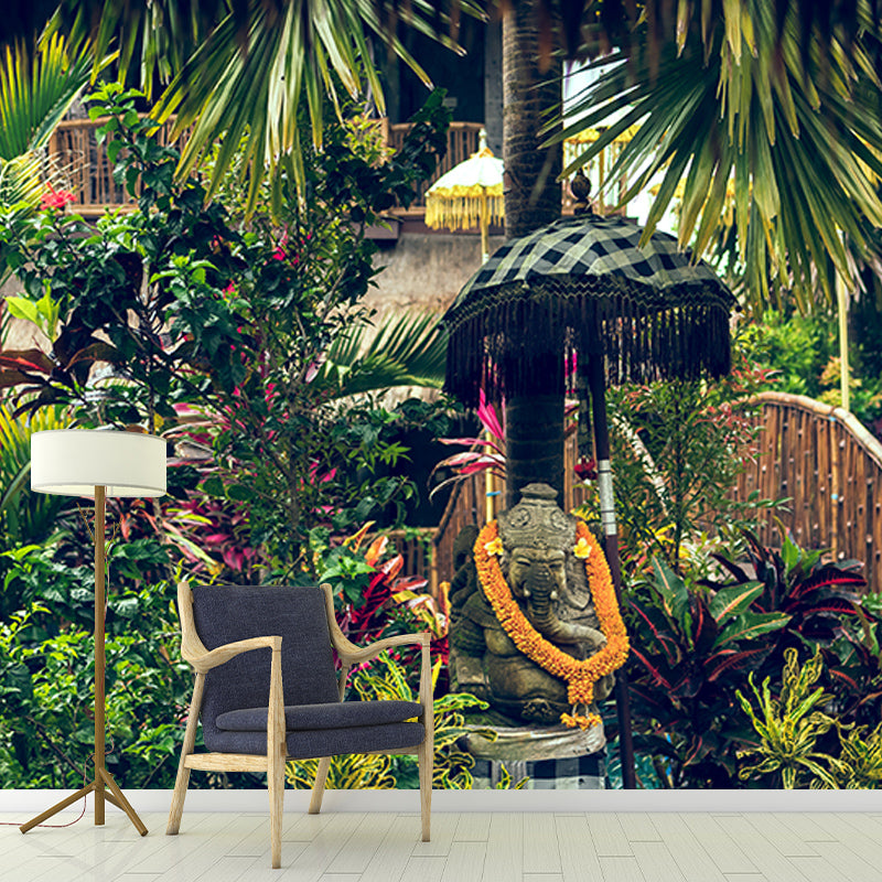 Washable Photography Mural Wallpaper Tropical Scenery Indoor Wall Mural