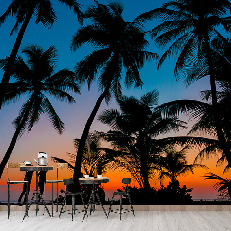 Washable Photography Mural Wallpaper Tropical Scenery Indoor Wall Mural