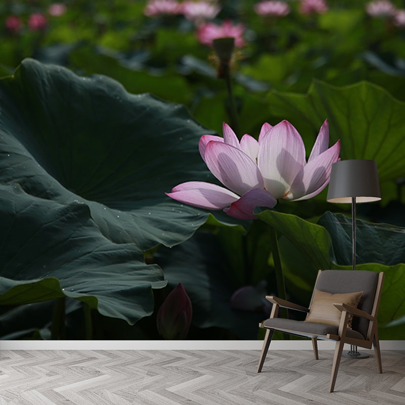 Washable Stain Resistant Wall Mural Wallpaper Flowers Sitting Room Wall Mural