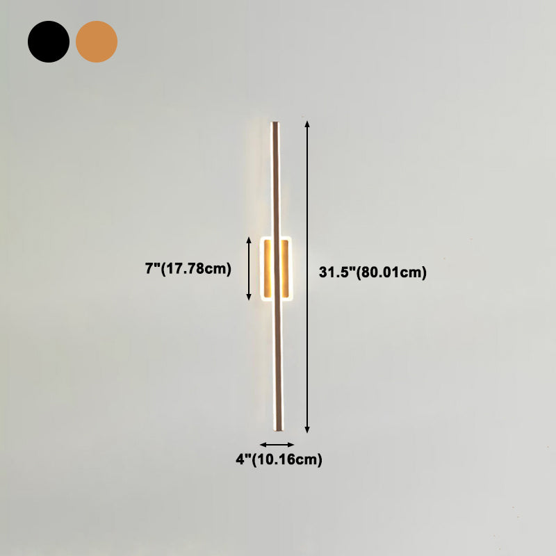 Luminaires d'éclairage de vanité de style moderne lampes murales à LED en aluminium