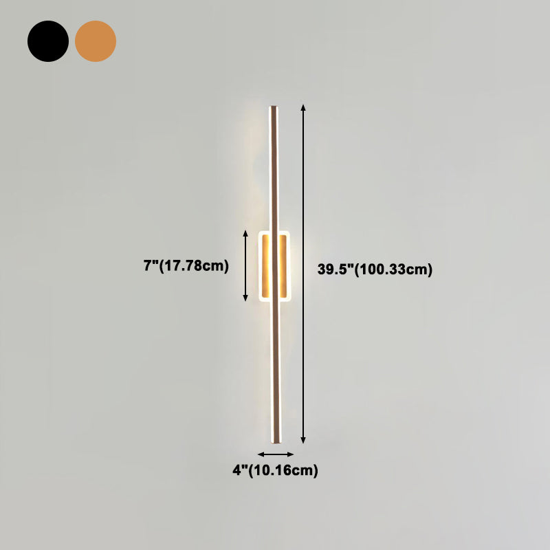 Luminaires d'éclairage de vanité de style moderne lampes murales à LED en aluminium