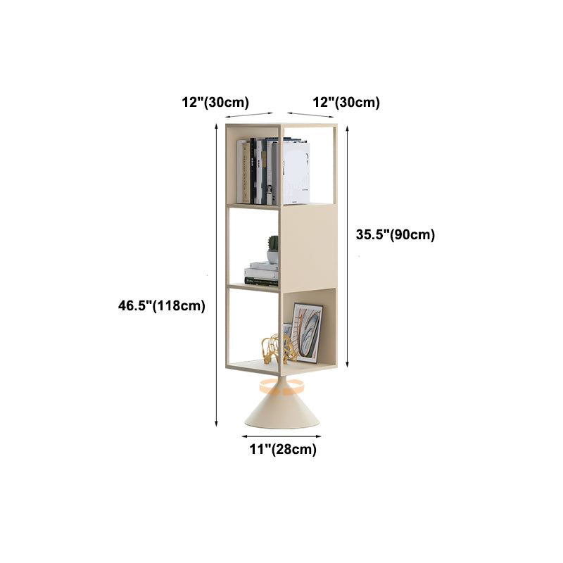 Contemporary Style Bookshelf Open Shelf Bookcase for Home Office Study Room