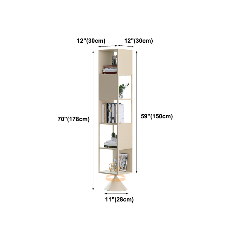 Contemporary Style Bookshelf Open Shelf Bookcase for Home Office Study Room