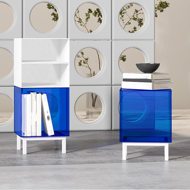 Libreria in stile contemporaneo di libreria chiusa in acrilico per home office