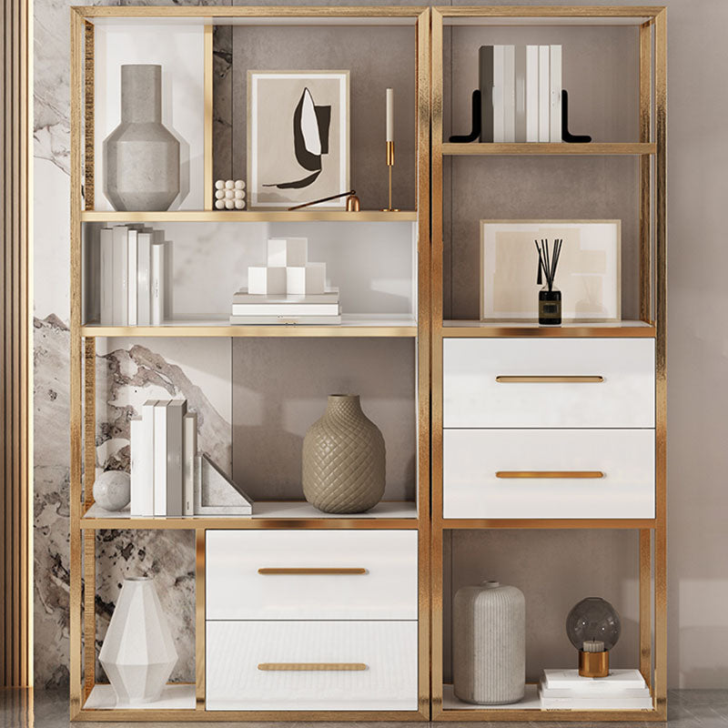 Modern Style Open Bookshelf Etagere Shelf Bookcase for Home Office