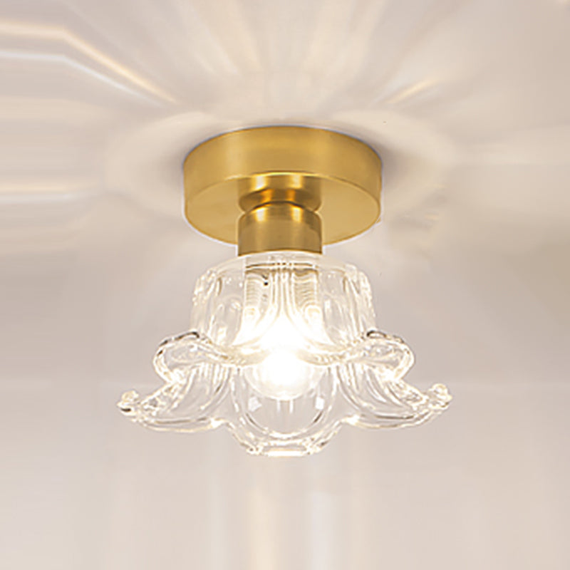 Contemporáneo de lámparas de lámpara de descarga múltiples 1 luces de montaje de luz de luz en oro