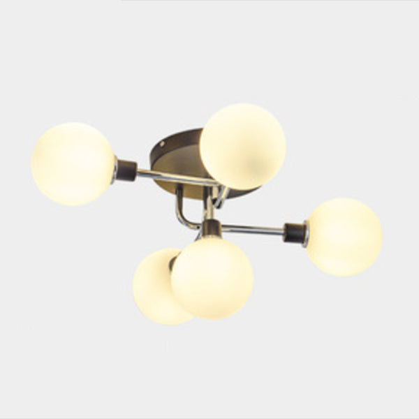 Luz de techo al ras del vidrio de forma redonda Lucina moderna de montaje de altura de luces múltiples