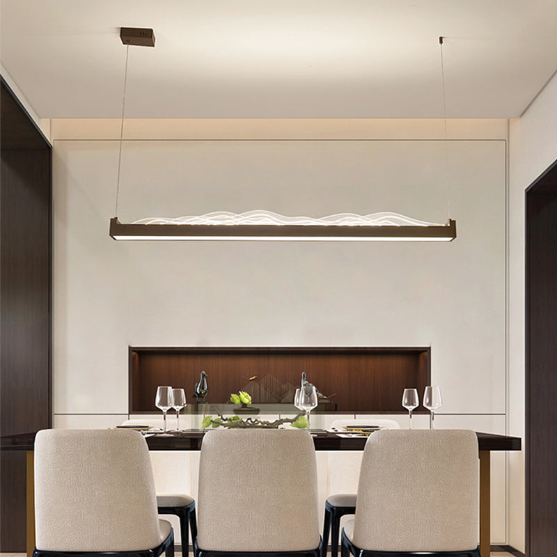 Moderner Stil Geometrischer Hanganhänger Lichter Metall Kronleuchter Beleuchtungskörper