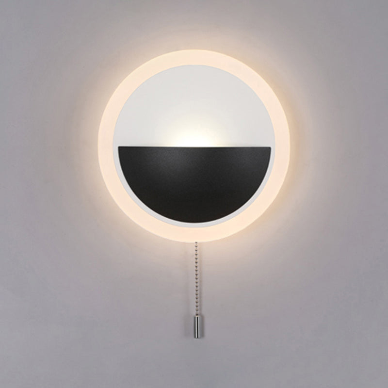 Geometry Shape Metal Wall Lights Modern Style 2 Light Wall Mount Lamps