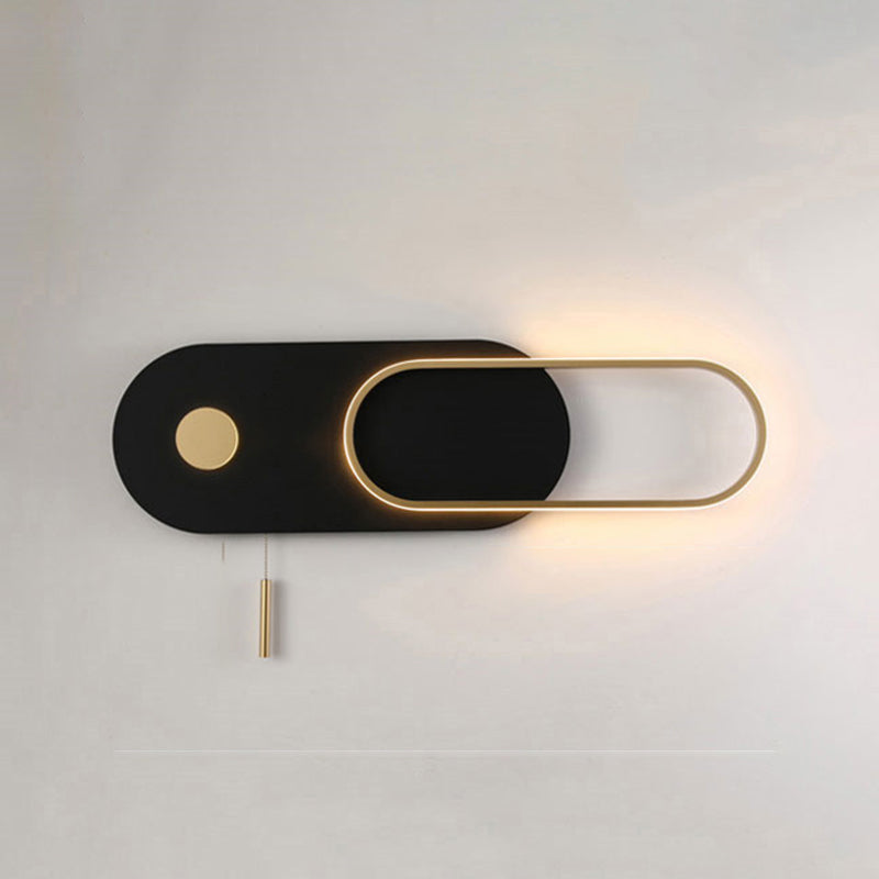 Geometry Shape Metal Wall Lights Modern Style 2 Light Wall Mount Lamps