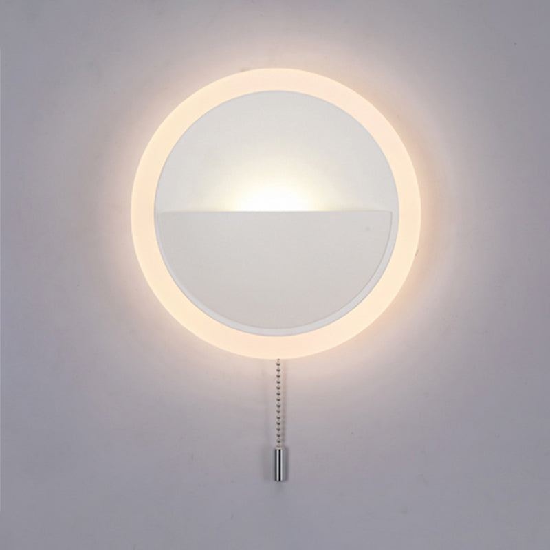 Geometry Shape Metal Wall Lights Modern Style 2 Light Wall Mount Lamps