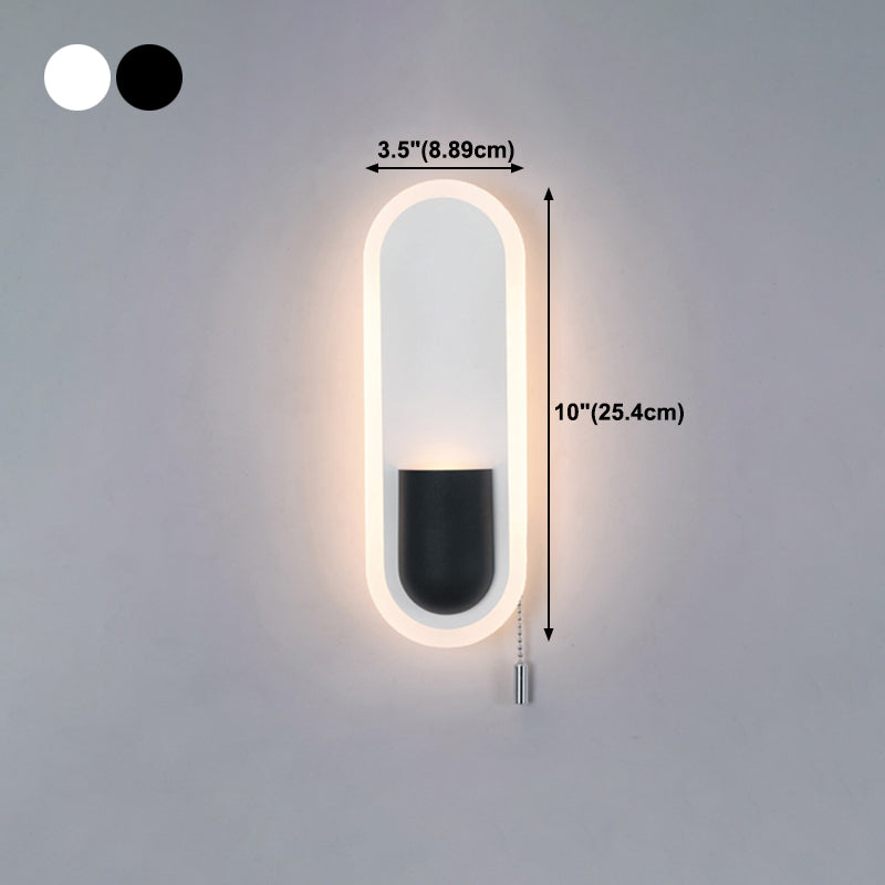 Geometry Shape Metal Wall Lights Modern Style 2 Light Wall Mount Lamps