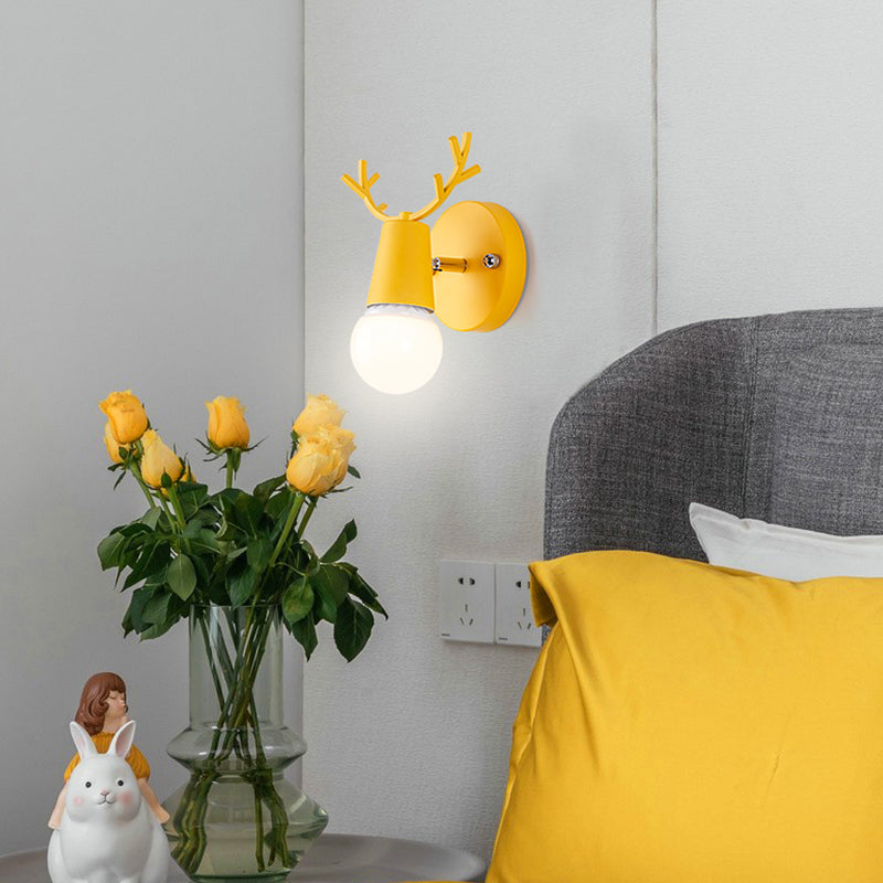 Accesorios de iluminación de pared geométrica de estilo de metal de estilo moderno 1 lámparas de pared de luz