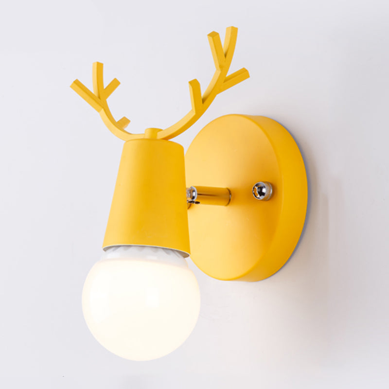 Accesorios de iluminación de pared geométrica de estilo de metal de estilo moderno 1 lámparas de pared de luz