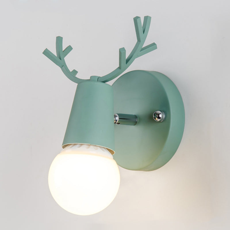 Accesorios de iluminación de pared geométrica de estilo de metal de estilo moderno 1 lámparas de pared de luz