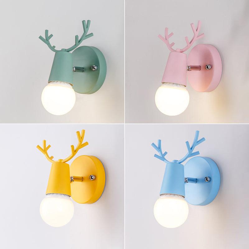 Accesorios de iluminación de pared geométrica de estilo de metal de estilo moderno 1 lámparas de pared de luz