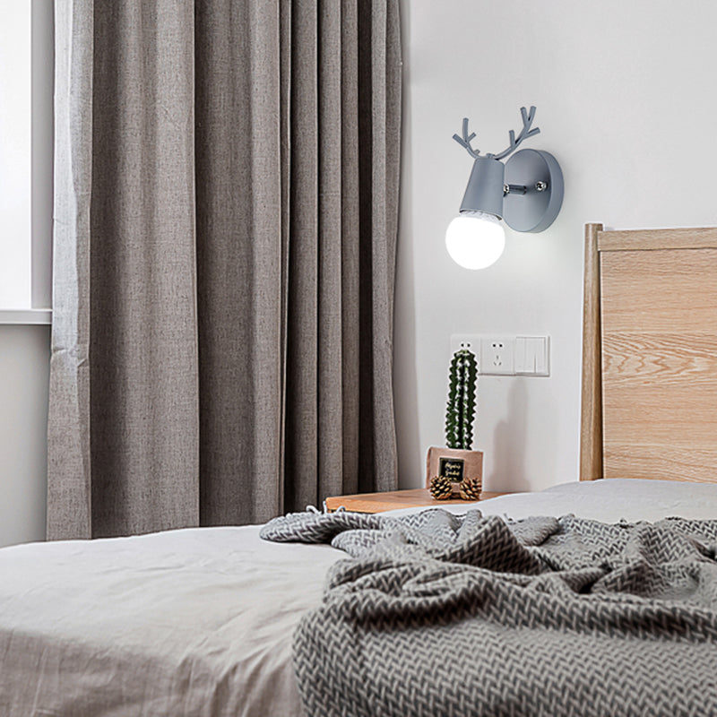 Accesorios de iluminación de pared geométrica de estilo de metal de estilo moderno 1 lámparas de pared de luz