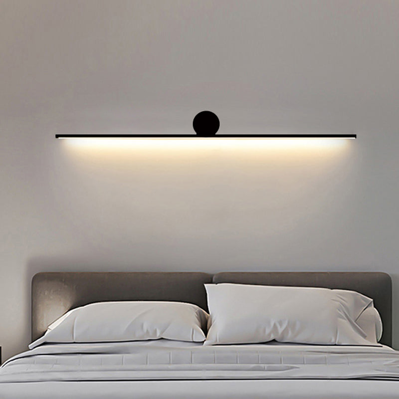 Forma lineal Luz de pared de metal Estilo moderno 1 Luz de luz de pared de luz