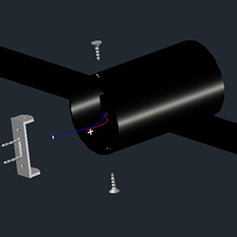 Forma lineal Luz de pared de metal Estilo moderno 1 Luz de luz de pared de luz